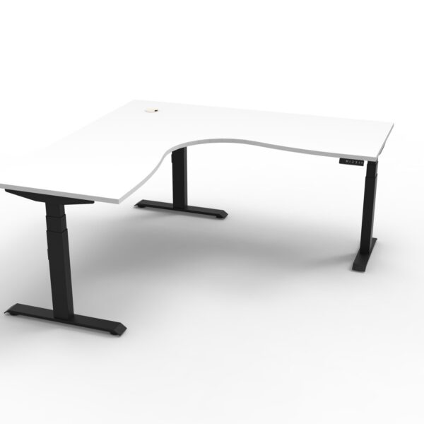Boost Plus Corner Workstation 1500mm W x 1500mm W x 750mm D x 620mm – 1270mm H (B+CNR1P1515)