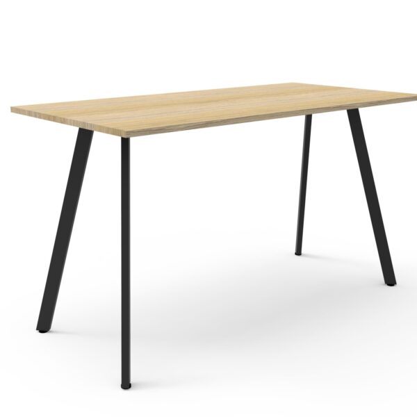 Eternity High Bar Table 1500mm W x 750mm D x 1050mm H – 60mm x 30mm Splayed Leg (D-EHBT1575)