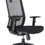 Kal Task Head Rest with Integrated Coat Hanger (KALHR BK)