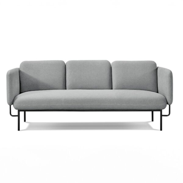 Capri Three Seater Lounge Light Grey – (CAPRI3 LG)