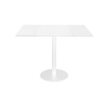 Square Flat Disc Base Table 900mm W x 900mm D x 755mm H (CBT990)