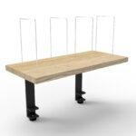 Rapidline Clamp Mount Shelf 600mm W x 270mm D x 475mm H (CMSHELF600)