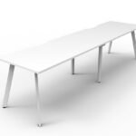 Eternity 2 Person Single Sided Workstation - No Screen 1200mm W x 750mm D x 730mm H  (D-ELS2P1275)