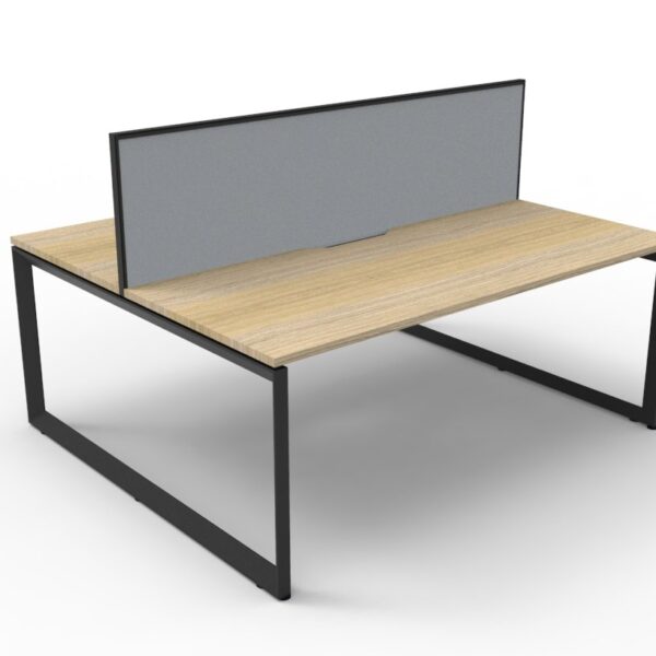 Deluxe Rapid Infinity 10 Person Double Sided Workstation – With Screen (D-ILLDWS10P)