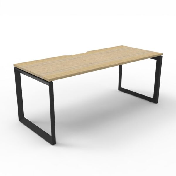 Deluxe Infinity 2 Person Single Sided Loop Leg Workstation (D-ILLS2P)