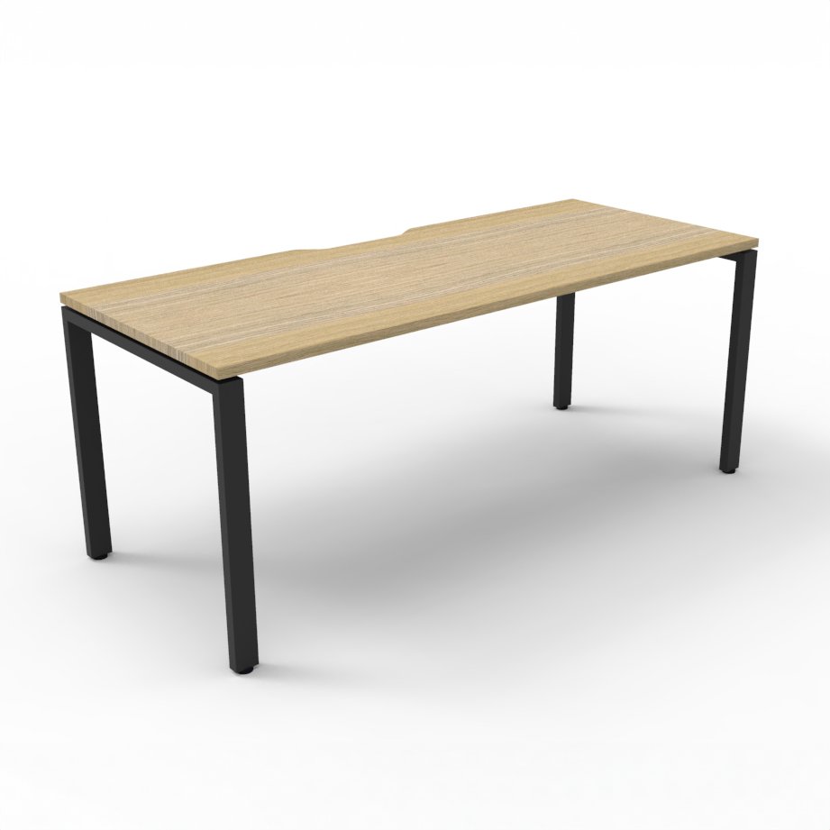 Deluxe Rapid Infinity Single Sided Profile Leg Workstation – No Screen – (D-IPLS)