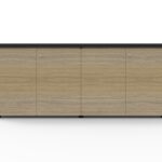 Deluxe Infinity Swing 4 Door Cupboard - 1800mm W x 450mm D x 730mm H (IFSD1845)