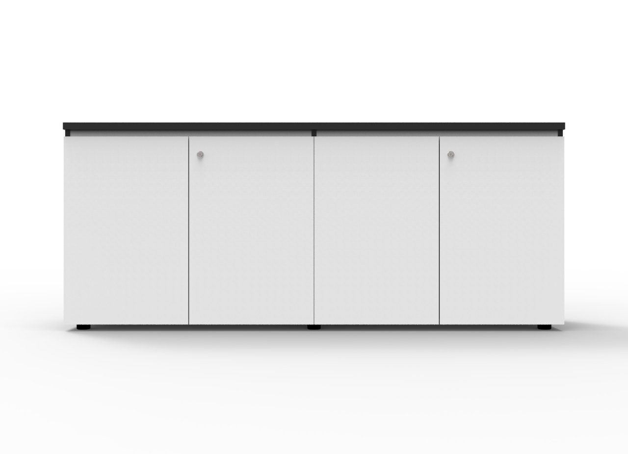 Deluxe Infinity Swing 2 Door Cupboard - 900mm W x 600mm D x 730mm H (IFSD96) - Image 4