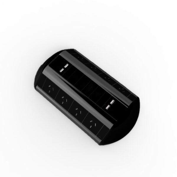 Odyssey Service Hub – 8 GPO Modules + 2 x USB A & 2 x USB C (ODYS8G4USBTPP)