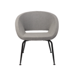 Opal Tub Chair Light Grey - 690mm W x 660mm D x 750mm H (OPAL LG)
