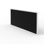 Desk Mounted Screen - 495mm H x 750mm W x 30mm T (SHS754)