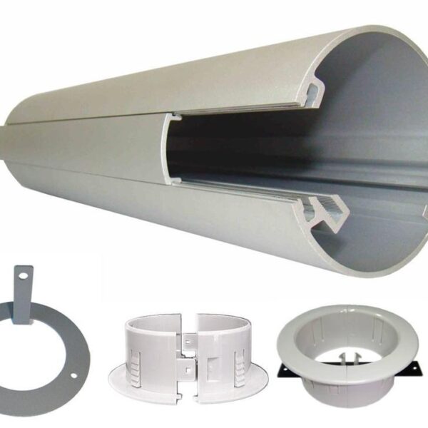 Workstation To Ceiling Power Pole Kit 2.1M x 80mm Dia (SW2.1PPK)