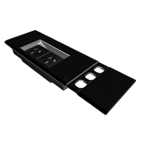 Surface Mount Box 4 GPO (SWFLIP4G)