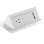 Pop Up In-Desk Module With 1 GPO + 2 USB  (SWPOP1G2USB)