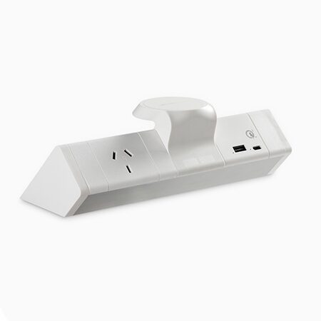 Rail Kit – 2 GPO +2 USB + Helipad  (SWPR1G1HP2USB)