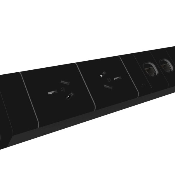 Rail Kit – 2 GPO +2 USB + Helipad  (SWPR1G1HP2USB)