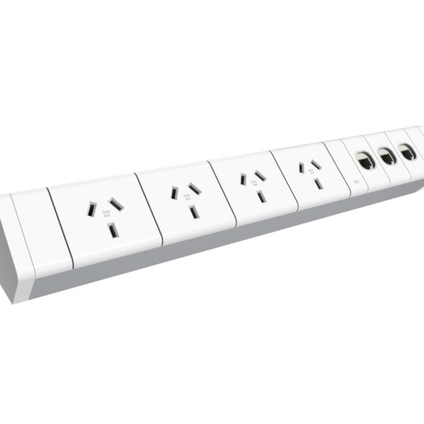 Rail Kit – 4 GPO +3 Data  (SWPR4G3D)