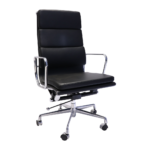 Rapidline High Back Meeting/Executive Chair  - Black PU (PU900H)