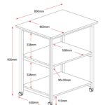 Utility Trolley - 800mm W x 600mm D x 900mm H - (TR3 I)