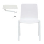 Academy Stacking Chair With Right Hand Tablet Arm - (ACAD-WTARM)