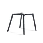 4 Leg Base To Suit Aspen Chair - Black Powdercoat - (ASP-4LEG BK)