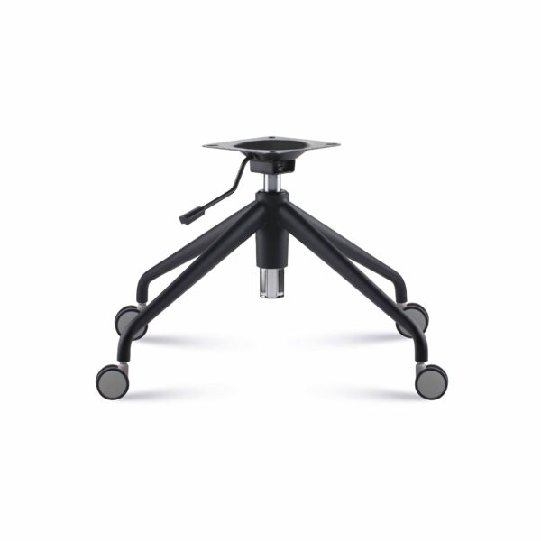 4 Star Base With Gas Lift Base To Suit Aspen Chair – Black Powdercoat – (ASP-4STAR BK)