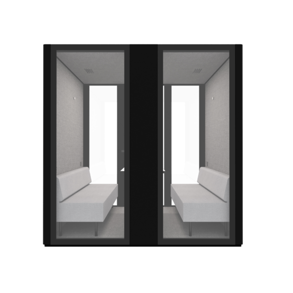 B.Quiet Single Person Acoustic Pod (BQ-SPOD BL-GP18-BK)