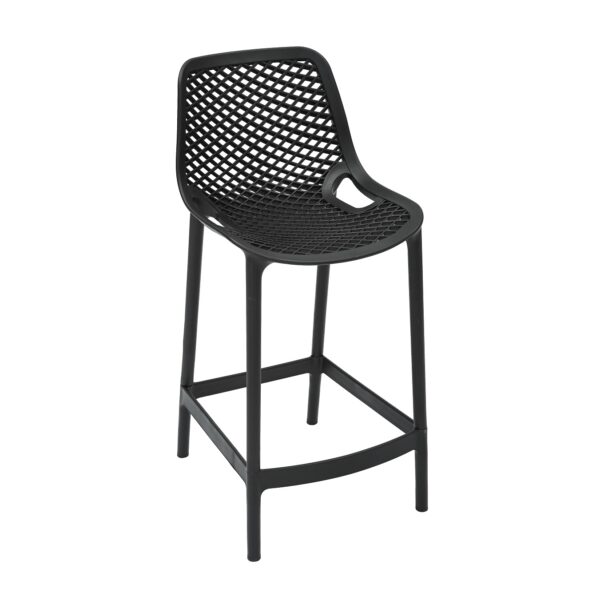 Cast Stool – 650mm H – Black or White – (CAST-650ST)