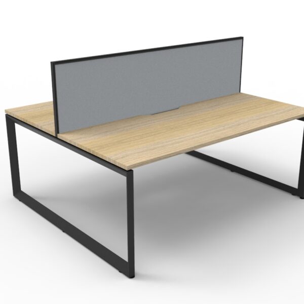 Deluxe Rapid Infinity 8 Person Double Sided Workstation – With Screen (D-ILLDWS8P)