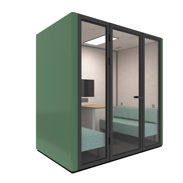 B.Quiet 2-4 Person Acoustic Meeting Pod Custom Colour (BQ-MPOD-MISC)