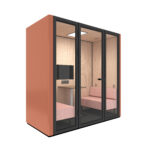B.Quiet 4 -6 Person Acoustic Meeting Pod Custom Colour (BQ-LPOD-MISC)
