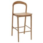 Nodo High Stool - Natural Finish -(NODOHS74 NF)