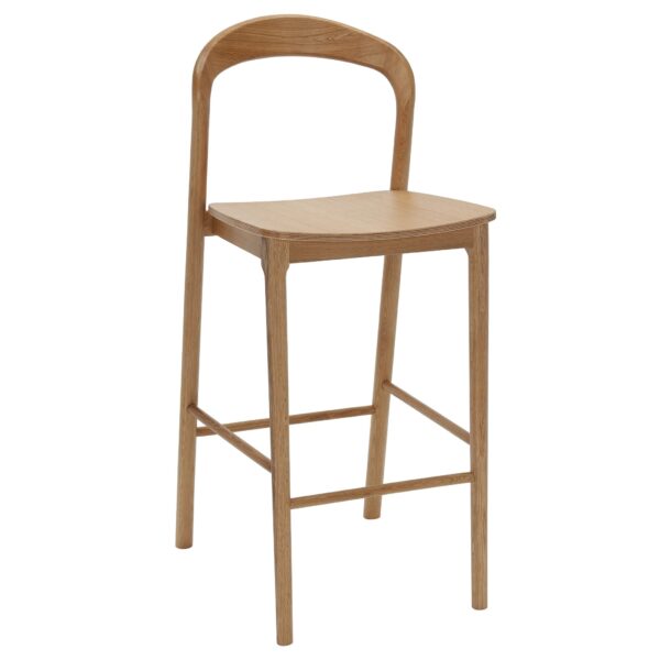 Nodo High Stool – Natural Finish -(NODOHS74 NF)