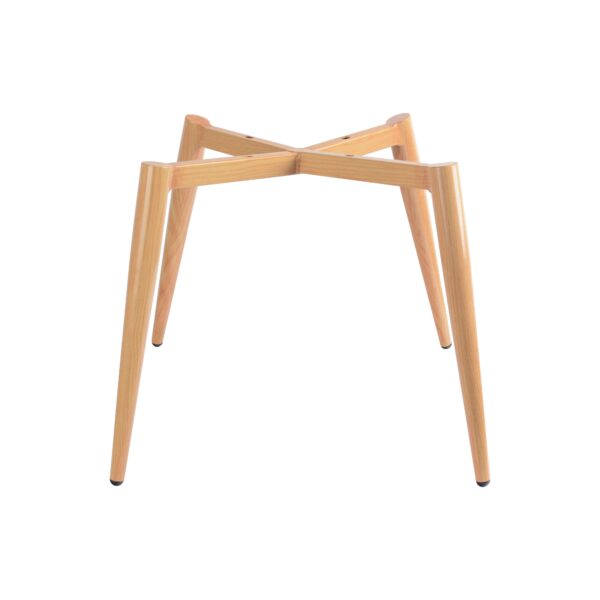 Pixel Chair Range 4 Leg Steel Base – Timber Look PC – (PIX-TP4L ASH)