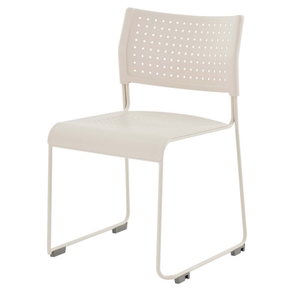 Wimbledon Custom Collection – Stackable Polypropylene Sled Base Chair With Linking Feature – (WIMBL-NA)