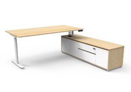 Halo+ Executive Desk – RIGHT Hand Side Configuration – (HERI)