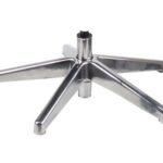 Polished aluminium spider base - (ST SPIDER BASE)