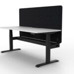 Boost Plus Single Workstation With Cable Tray and 900H Eco Screen - (B+1PEPCT)