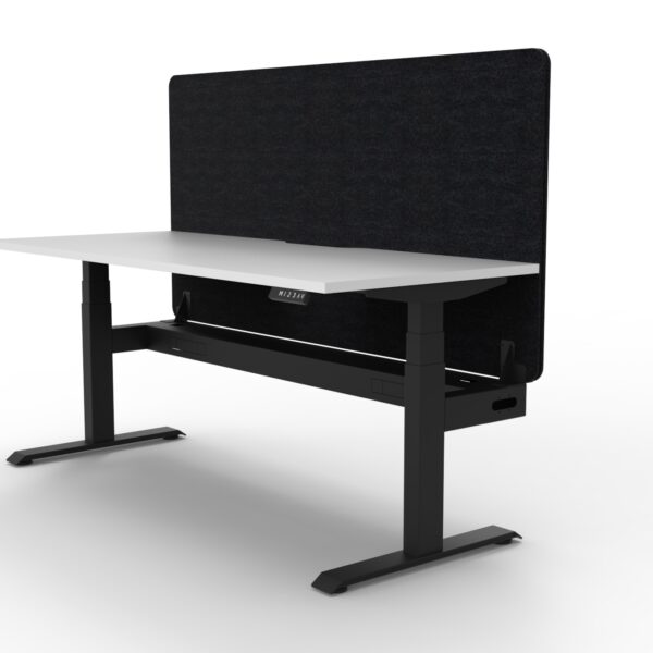 Boost Plus Single Workstation With Cable Tray and 900H Eco Screen – (B+1PEPCT)