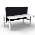 Boost Plus Back To Back Workstation With 900H Eco Panel Screen - (B+2PEP)
