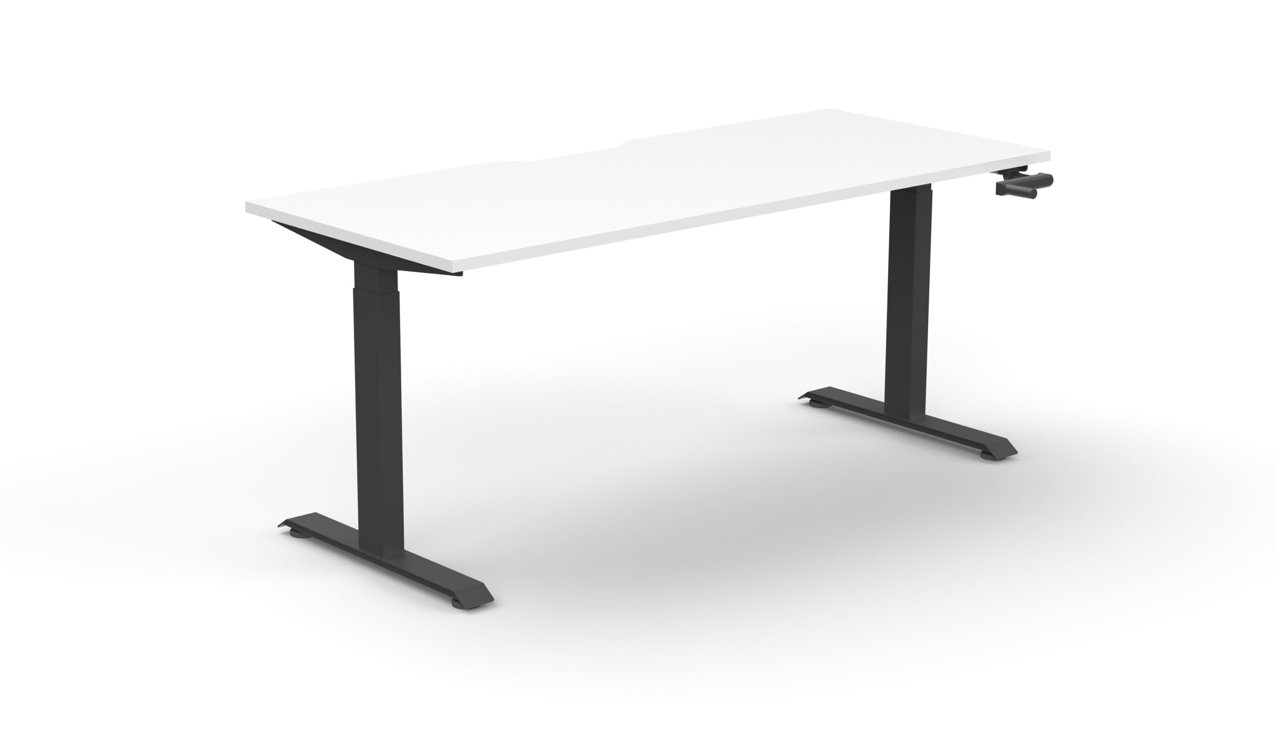 Boost Crank Manual Height Adjustable Single Sided Workstation - (BC1P) - Image 3