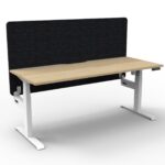 Boost Light Single Sided Workstation With 900mm H Eco Panel Screen - (BLI1PEP)