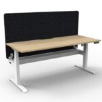 Boost Light Single Sided Workstation With 900mm H Eco Panel Screen - (BLI1PEPCT)