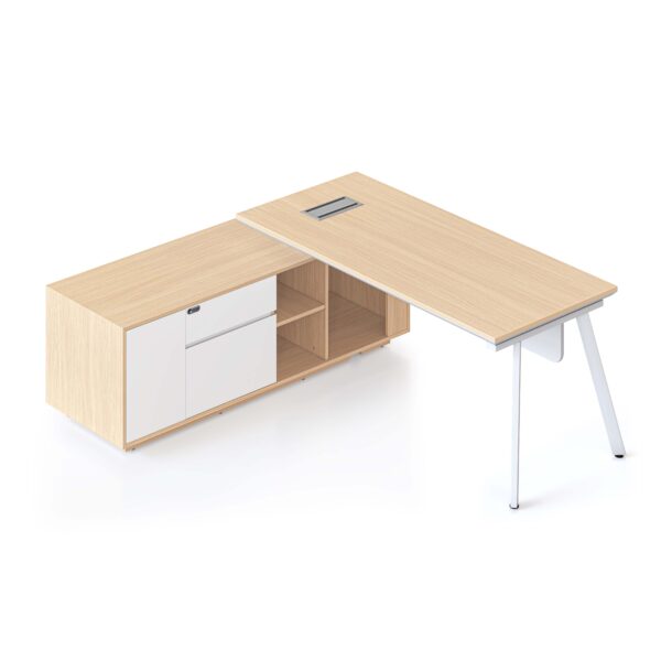 Casa Executive Desk & Cabinet (CASADESKMS)