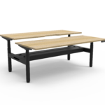 Boost+ Back to Back Workstation With Cable Tray - (B+2PCT)