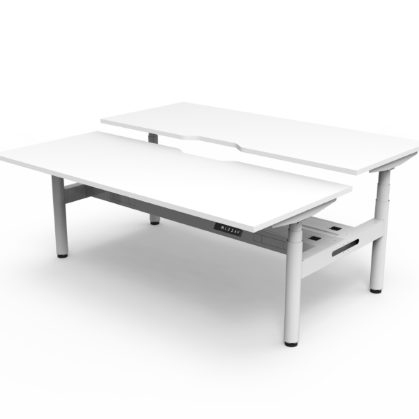 Boost+ Back to Back Workstation With Cable Tray – (B+2PCT)