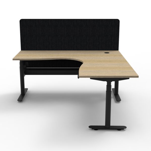 Halo+ Corner Workstation with Screen – (H+CNRWS1P)