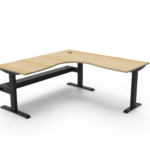 Boost Static corner Workstation with Cable Tray (SBCNRCT1P)